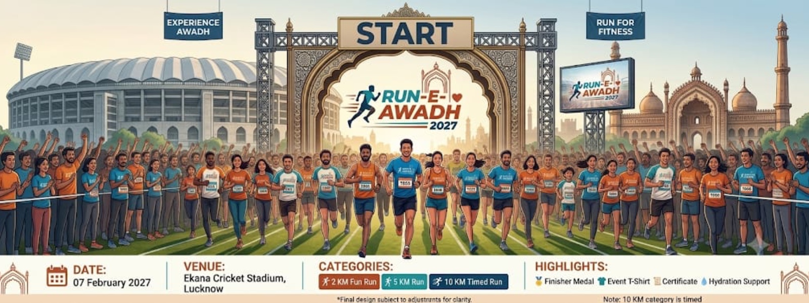 RUN-E-AWADH banner