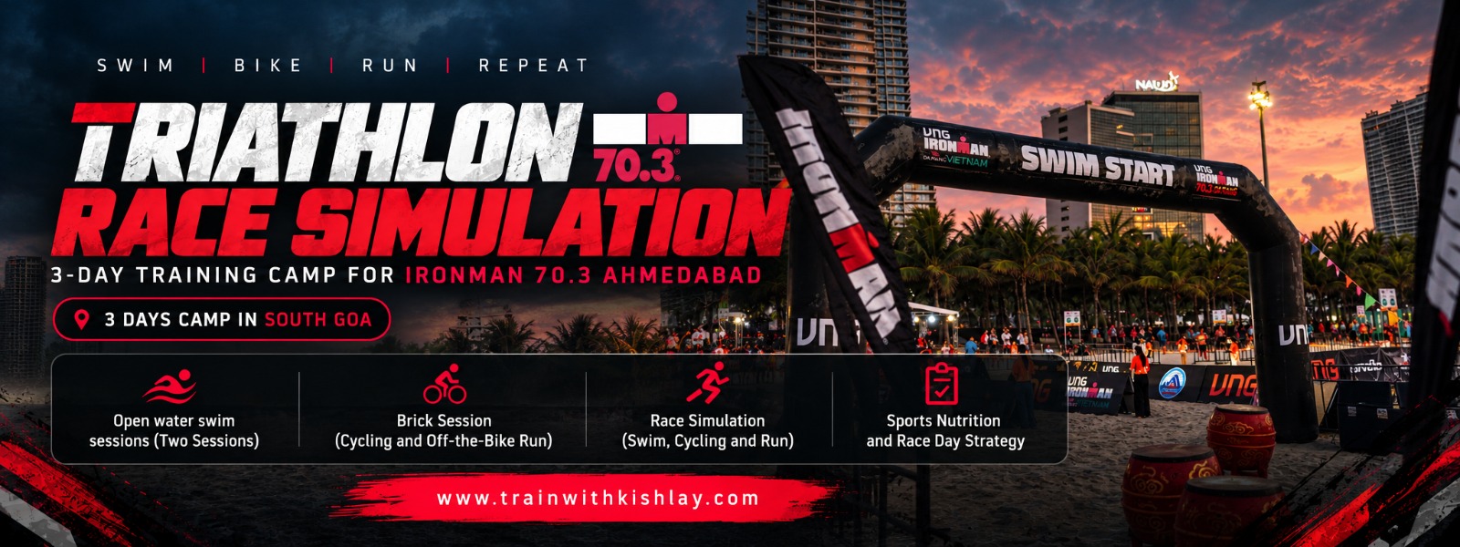 GOA TRIATHLON TRAINING CAMP banner